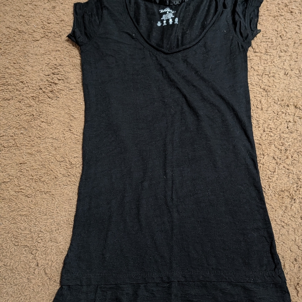 Vanity Black Short Sleeve Tee